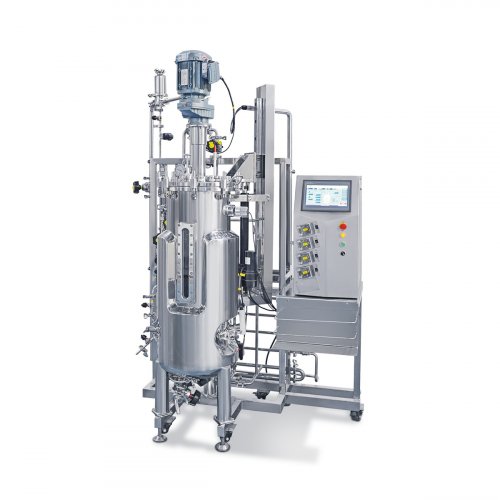 Fermentador microbiano de acero inoxidable