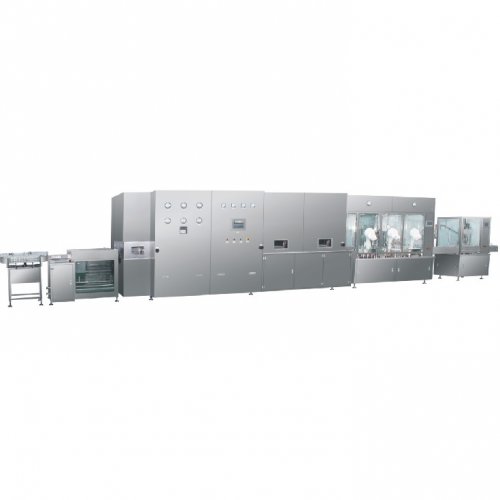 Línea de llenado de botellas de infusión