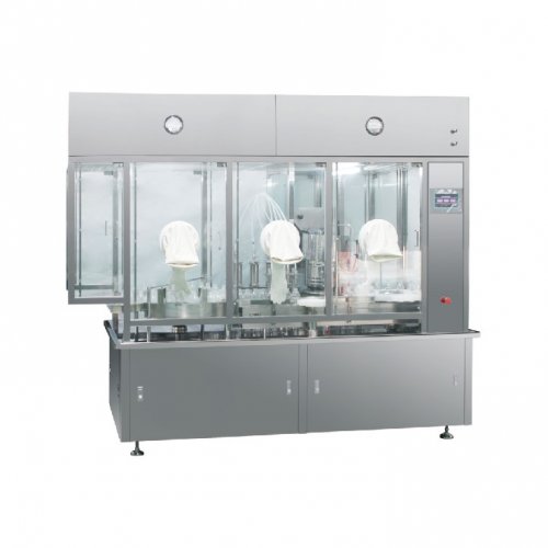 Máquina de llenado y tapón